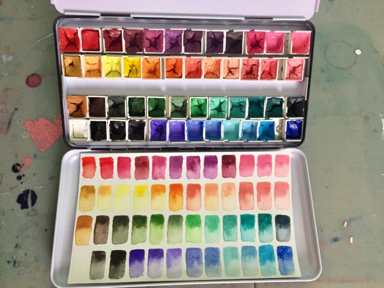 DIY Customizable Watercolor Palette Faith Heirlooms